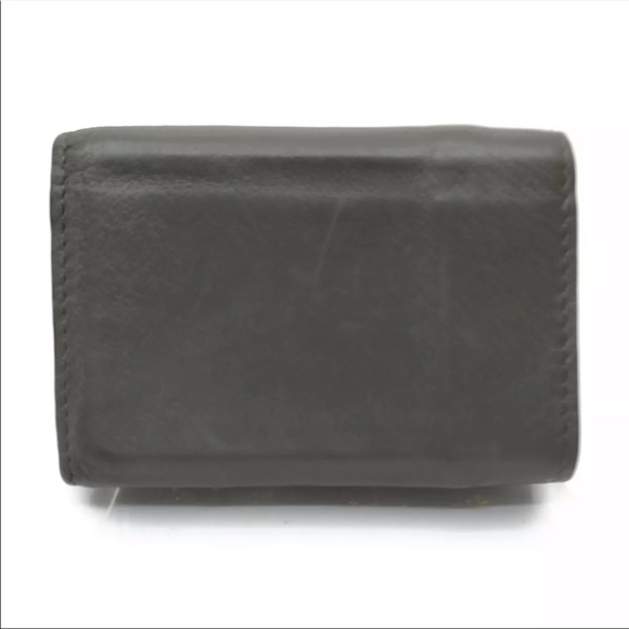 BALENCIAGA Wallet  Gray Leather - Picture 2 of 9